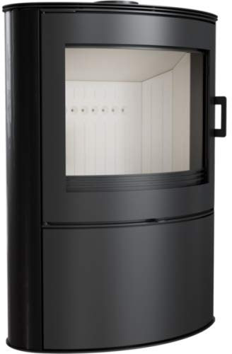 Kaminofen Kratki KOZA AB S/2 mit Kachelverkleidung Kamin Ofen 10 kW Farbe Schwarz