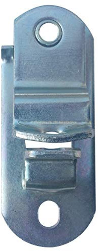 JQuad Trailer Door & Ramp Locking Hasp -3.75 Mounting- Cam Lock Latch Keeper -Zinc- Made in The USA