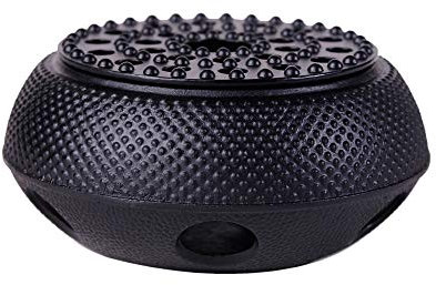 Honeycomb Cast Iron Teapot Warmer Burning Stove Heating Tea Pot Warmer Stoves