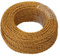 GreenSun Cavo in tessuto a 2 fili, 2 x 0,75 mm², cavo elettrico rivestito in tessuto, cavo elettrico da 5 m, 2 fili, 2 poli, oro