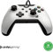 PDP Wired Game Controller - Xbox Series X|S, Xbox One, PC/Laptop Windows 10, Steam Gaming Controller - USB - Advanced Audio Controls - Dual Vibration Videogame Gamepad - White