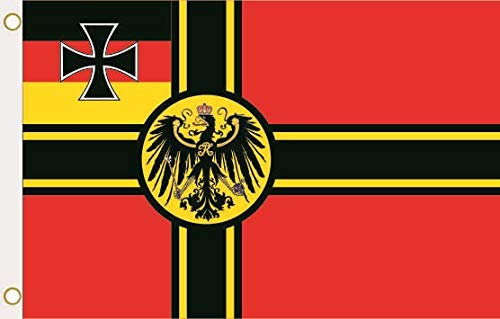 U24 Flagge Fahne Deutscher Widerstand Kriegsflagge Preußenadler 90 x 150 cm