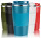 YINJOYI Travel Mug Reusable Coffee Cups Thermal Insulated Vacuum Insulation Stainless Steel Bottle for Hot Cold Drinks (Blue, 380ml)