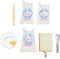 CENPEK 7 Stück 1:12 Puppenhaus Miniatur Mehl-Salz Beutel Eggbeater Modell Backset Lebensmittel Backen Scence Brot Herstellung Set Miniatur Lebensmittel Puppenhaus Zubehör