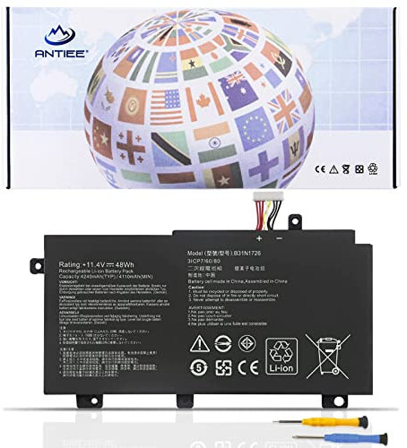 ANTIEE B31N1726 Batería para ASUS TUF Gaming FX504 FX504G FX504GD FX504GE FX504GM FX505 FX505DT FX505DV FX505DU FX505DY FX505GT FX505GE FX505GD FX505GM FX80 FX80G FX80GD FX80GE FX80GM FX86