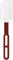 Spatule en silicone haute température - Spatule commerciale - 260 °C - Anti-adhésive - 25,4 cm - NSF