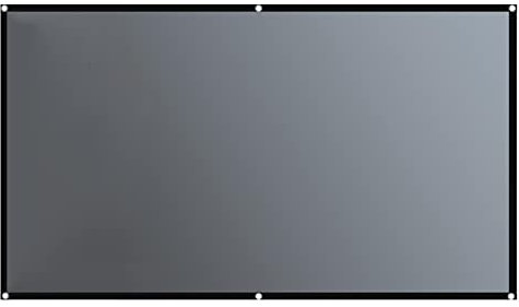 Projector Screen - 4K HD Anti-Light Projection Screen,16:9 Large Screen Projector Curtain - 60-130 Inch Outdoor Foldable Movie Cloth for Home Theater Movie Night