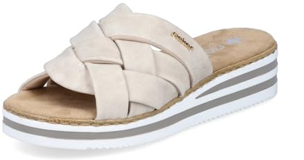 Rieker Damen Pantoletten V0208, Frauen Slipper