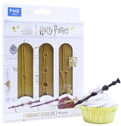 PME Harry Potter Fondant Form, 6er-set, Zauberstäbe