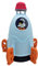 alldoro 60216 Wassersprinkler Rakete - 360 Grad Wasserspritzer - für Kinder ab 3 Jahren - mit Gartenschlauchanschluss - bunt – 23,5 x 21,5 x 27,5 cm, Blau