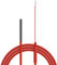 Giilayky Temperatursensor PT1000 mit 2 Drähten, Thermistor mit Silikongel, Sonde 1,5 m, 45 mm x 5 mm, 50-180 Grad RTD
