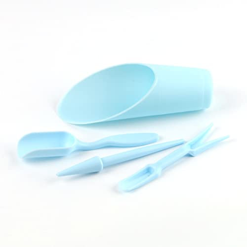 Sukkulente Bonsai -Werkzeuge 4PCS/Set Sukkulente Werkzeuge Mini -Gartenhandwerkzeuge Set Miniatur -Pflanze -Gartenwerkzeuge Indoor Gartenanlagen -Pflegewerkzeuge (blau), Sukkulente Bonsai -Werkzeuge