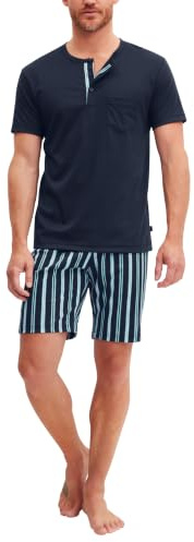 CALIDA Relax Choice Kurz-Pyjama Herren | kurzer Schlafanzug, weiche Interlock-Qualität und geschmeidiger Komfort