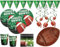 XXL American Football Superbowl 56 Teile Party Deko Set 16 Personen