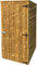 SOLID SUPERIA Abri de Jardin Storage Modern Bois 96 x 90 x 179 cm S8581-1LD