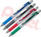 Pentel Gel-Tintenroller EnerGel mit Druckmechanik, 1 Stück, 0.7mm (4 Stück | Grundfarben)