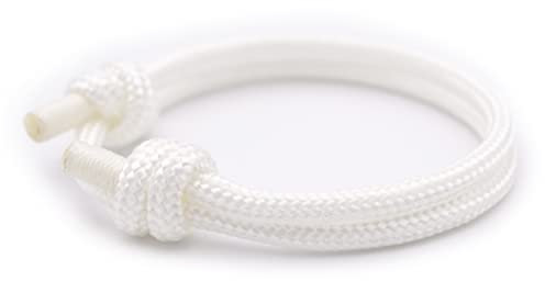 Wind Passion – Surfer Armband aus Segeltau für Männer und Frauen - Verstellbares Paracord für Segler, Surfer und Outdoor-Liebhaber - Wasserdichtes Seemannsgarn