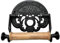 Victorian Style Toilet ROLL Holder Black Iron GWR Railway Novelty Retro