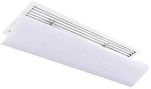 DéFlecteur De Climatiseur pour La Climatisation D'Obturation Aveugle De Plafond, DéFlecteur d'air De Soufflage Direct Anti RéGlable,DéFlecteurs De Climatiseur pour La Maison/Bureau,Plastique LéGer