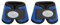 Harry's Horse Springschoenen Neoprene Tiny, Farbe:blau, Größe:Mini
