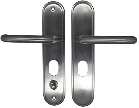 HOOPLY 918902 Security Container Door Handle With Cylinder Cover (Euro Profile) - Right Hand