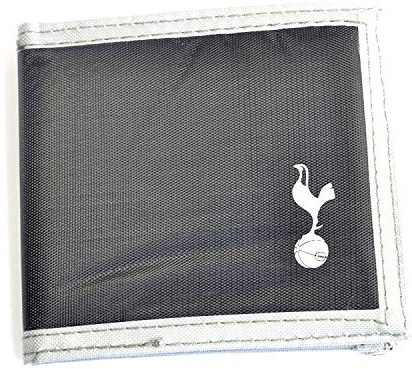 Wizzard Gifts Ltd Tottenham Hotspur Multi Pocket Black Canvas Crest Wallet