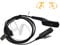 HYS Covert Acoustic Tube Security Bodyguard Earpiece Headset PTT Mic Compatible with Motorola DP3400 DP3600 DP4400 DGP4150 DGP6150 XiR P8268 Multi Pin Two Way Radio