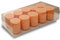 ONE GOODLIFE | Duftkerzen Geschenkset - Kerzen Set als Geschenk | 10 Stück Wachskerzen aus Stearin - Farbe Orange | Aroma-Kerzen zu Weihnachten oder für die Aromatherapie | (Orange-Vanille)