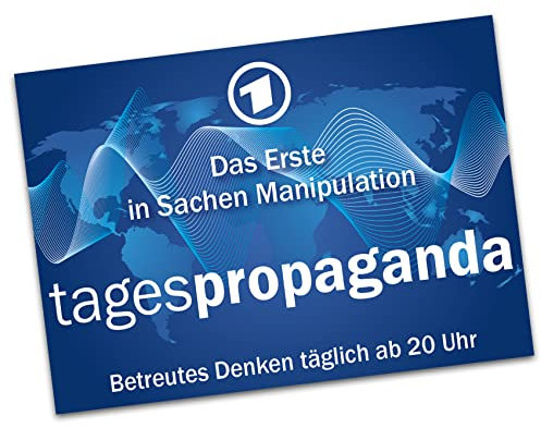 Finest Folia Protest Aufkleber Funsticker selbstklebend wasserfest Sticker für Kfz Auto Motorrad Laptop Kühlschrank Fenster R178 (03 tagespropaganda)