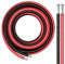 4 Gauge Wire - iGreely 10 FT Red & 10 FT Black 4 Gauge Tinned Copper Electrical Wire Cable for Car Audio Automotive Trailer Marine Harness Wiring 4AWG 10Ft