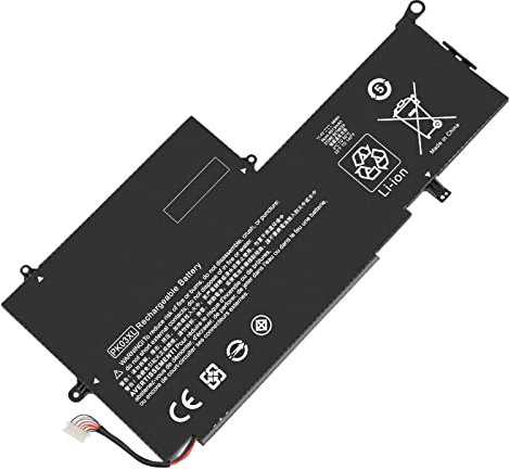 Exmate Akku PK03XL für HP Spectre 13 Pro x360 G1 G2 789116-005 788237-2C1 788237-2C2 HSTNN-DB6S PK03056XL [11.4V 4913mAh 56WH]