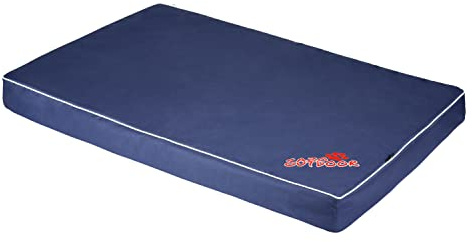 Wasserdicht Orthopädische Matratze CAZO Outdoor Hundebett für Katze 120 x 80 x 10 cm, Größe XL, Farbe Navy, L1734/C