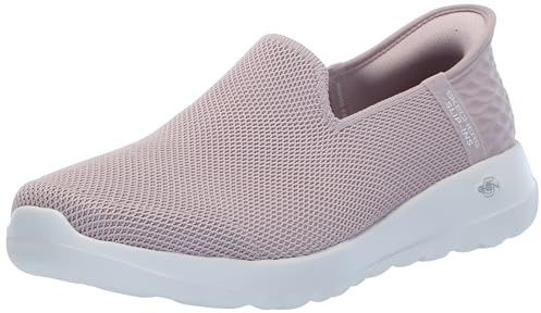 Skechers Go Walk Joy Vela - Tenis sin Cordones para Mujer, Rosa Claro, 38.5 EU