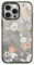 CASETiFY Compact Case for iPhone 15 Pro Max [2X Military Grade Drop Tested / 4ft Drop Protection] - Abstract modern coral white pastel - Clear Black