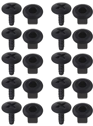 OTOTEC 30 Sets Auto Scheinwerfer Batterieabdeckung Verkleidung Schrauben Kit 7H0915450 für T5 Kunststoff Halteklammern für Landepaneel/Scheinwerfer/Batterie/Motorabdeckung