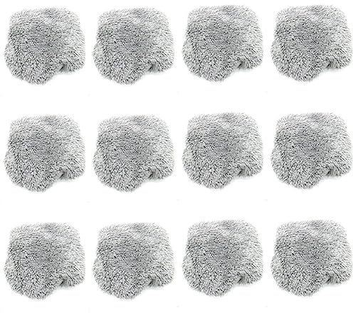 lehua 12 PièCes Aspirateur Vitres Robot de Nettoyage Chiffon de Nettoyage pour Vitres ÉLectrique Robot Aspirateur Laveuse