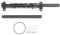 Wall Mounted Kindling Splitter High Carbon Steel Detachable Powerful Wall Mounted Log Splitter Perfect for Home Use Make Splitting Wood Easy (Black)
