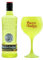 Puerto de Indias – Pack Ginebra de Limon Premium + Copa de Cristal Amarilla de Regalo – Pack Lemonberry Premium Gin – 70 cl – 37.5º