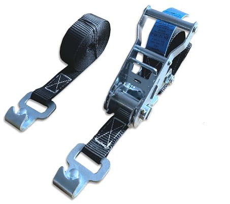 Spanngurt 400 daN Stäbchenzurrschiene 6m Zurrgurt 25mm Made in Germany 1 Stück