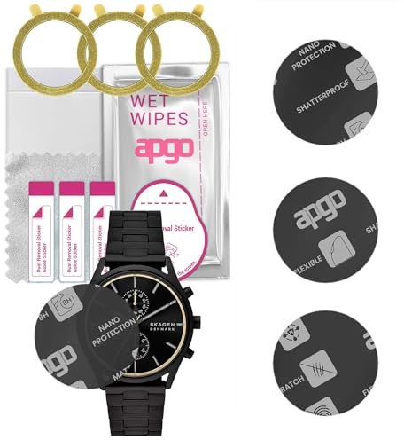 apgo 3x MATTE Hybrid Glass Screen Protector for Skagen Holst