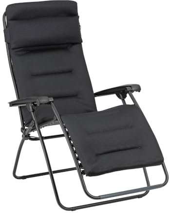 Lafuma Mobilier -Gepolsterter Relaxsessel Zero Gravity RSX Clip -Klappbare Liege für Garten & Innenbereiche -Hochwertiges AirComfort®-Gewebe -Vielseitiger Liegestuhl, Höchster Komfort, Made in France