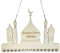 Ramadan Kalender personalisiert mit Name | Ramadan Kareem | aus Holz zum Selbstbefüllen | Eid Mubarak | XL 40x30cm (ohne Beutel)