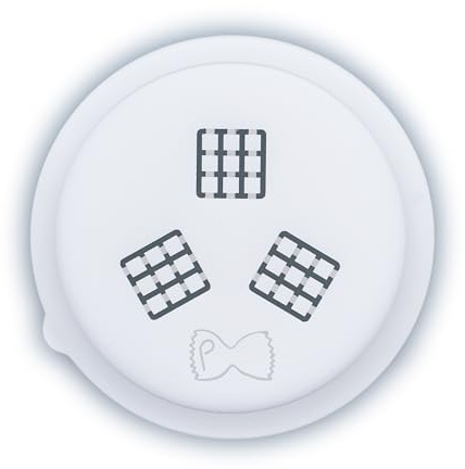 Pastidea - Matrize aus POM Quadratisches Gitter kompatibel mit Philips Pastamaker Avance und Serie 7000
