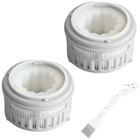 Filter kompatibel mit Xiaomi Mijia G11/K10 Pro Wireless Staubsauger Zubehör, MJWXCQ05XY/MJWXCQ05XYHW Staubsauger Roboter Filter Ersatzteile