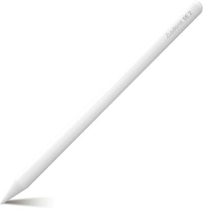 Adonit SE2 - Pennino capacitivo magnetico per scrittura e disegno, compatibile con iPad 6-10, iPad mini5th/6th, iPad Air3rd-6th, iPad Pro11 1st-5th, iPad Pro 12.9/13 3rd-7th