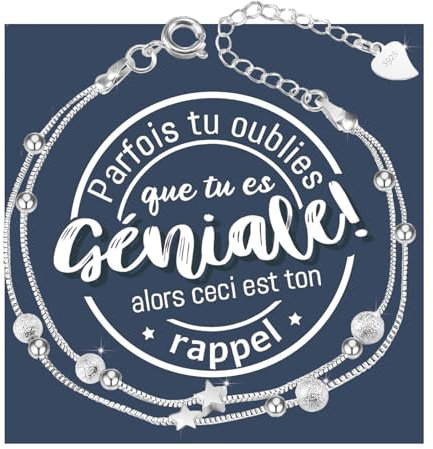 QianSiLi Personalisierte geschenke frauen Armband silber 925 damen Geschenke für frauen（FR）（4）