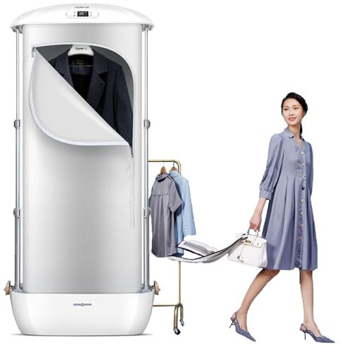 Secadora eléctrica portátil Plancha de vapor vertical automática inalámbrica, secadora de ropa completamente automática, planchado de ropa completamente automático, eliminación de arrugas, p
