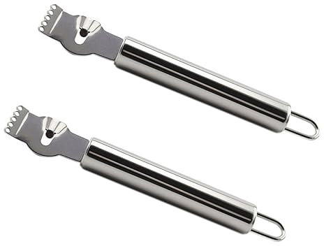 Cabilock Juego de Ralladores de Frutas de Acero Inoxidable Pelador de Patatas Multifuncional Pelador de Naranjas Y Herramienta para Raspar Cítricos para El Hogar