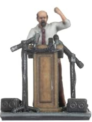 NOCH H0 Lectern Figurine Hand Painted Miniature Figures 1:87 H0 for Dioramas and Model Landscapes
