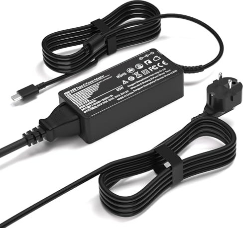 65W USB C caricatore portatile tipo C alimentatore, sostituzione per LG Gram 14 15 16 17 serie 15Z90N 14Z90N 17Z90N 16Z90P 14Z90P 17Z90P Alimentazione elettrica